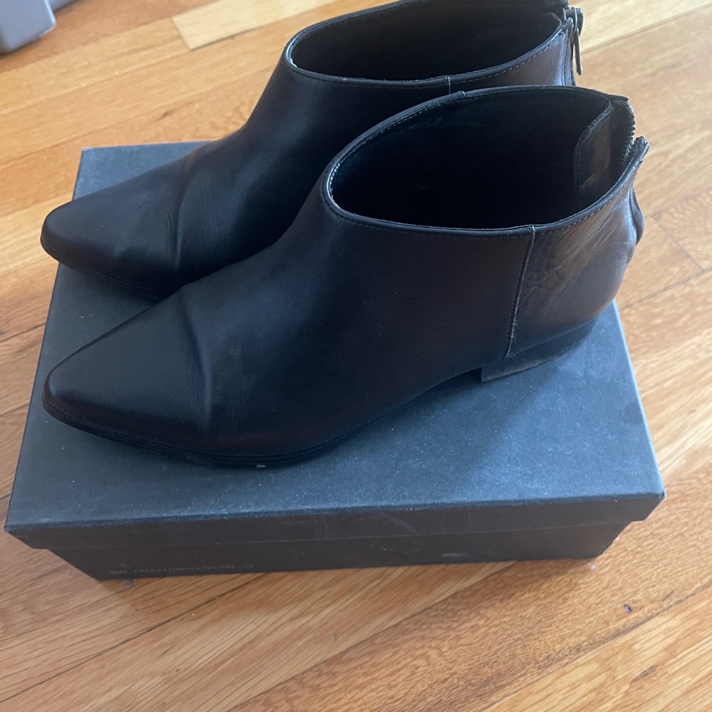 Intentionally Blank Black Pixie Boots - image 5